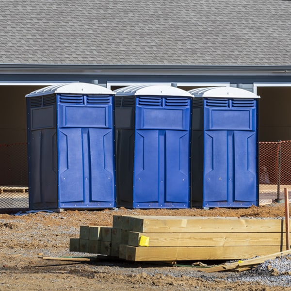 how can i report damages or issues with the portable toilets during my rental period in Gibbon Nebraska